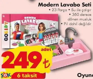 MODERN LAVABO SETİ